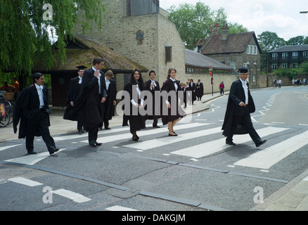 Cambridge Straßenszenen, Cambridge, England, Juli 2013. Stockfoto