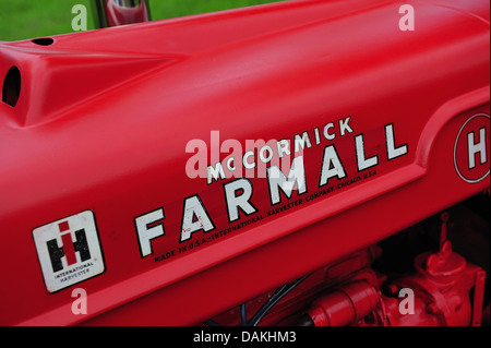 International Harvester antiken Traktor detail Stockfoto
