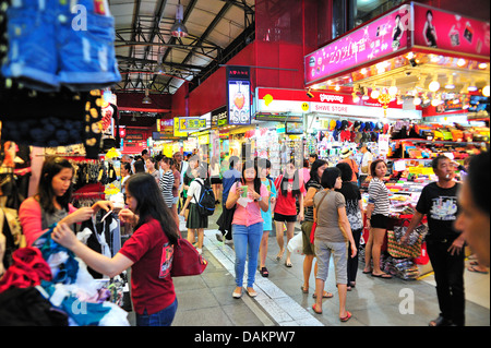 Bugis Street Market Singapur Stockfoto