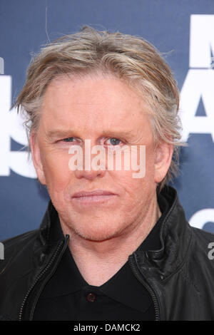 Schauspieler Gary Busey kommt bei den MTV Movie Awards im Universal Studio Gibson Amphitheater in Universal City / Los Angeles, USA, am 5. Juni 2011. Foto: Hubert Boesl Stockfoto