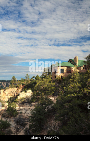 USA, Arizona, Grand Canyon National Park, North Rim, historische Grand Canyon Lodge Stockfoto