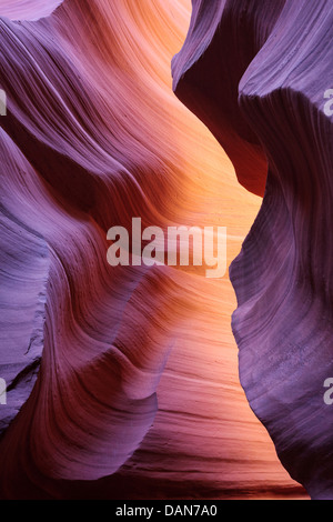 USA, Arizona, Seite, Lower Antelope Canyon Stockfoto