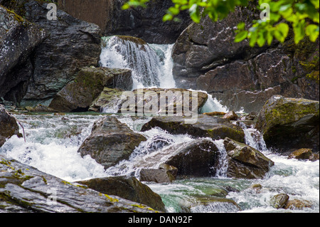 Freiheit, die Freiheit fällt State Recreation Site, Edgarton Autobahn, in der Nähe von niedrigeren Tonsina, Alaska, USA Stockfoto