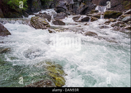 Freiheit, die Freiheit fällt State Recreation Site, Edgarton Autobahn, in der Nähe von niedrigeren Tonsina, Alaska, USA Stockfoto