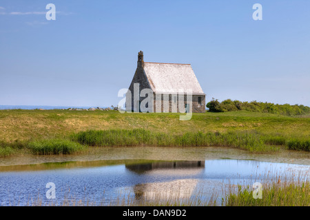 Chapelle Sainte-Anne, Cherrueix, Bretagne, Frankreich Stockfoto