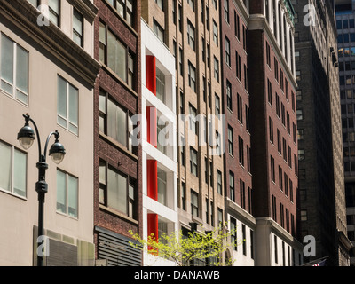 Architektur in Manhattan, NYC Stockfoto