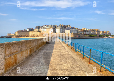 Saint-Malo, Bretagne, Frankreich Stockfoto