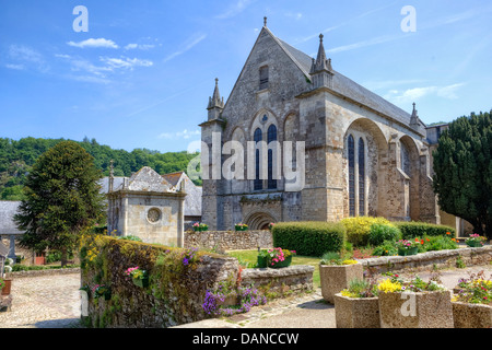 Abtei von kannibalistischen, Bretagne, Frankreich Stockfoto