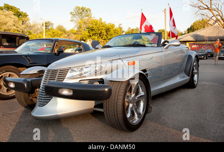 Plymouth Prowler Auto bei Autoshow Stockfoto