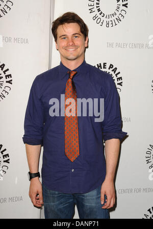 Los Angeles, Kalifornien, USA. 16. Juli 2013. Jason Ritter an der gefeierten Showtime-Comedy-Serie "ein Abend mit Web Therapie '' im Paley Center For Media in Beverly Hills, Kalifornien am 16. Juli 2013 statt. 2013. Credit: D. Long/Globe Photos/ZUMAPRESS.com/Alamy Live-Nachrichten Stockfoto