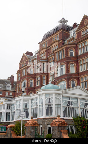 Grand Hotel th auf Leas in Folkestone - Kent UK Stockfoto