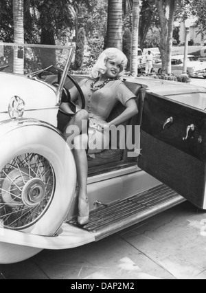 JAYNE MANSFIELD (1933-1967) U.S. Schauspielerin etwa 1964 Stockfoto