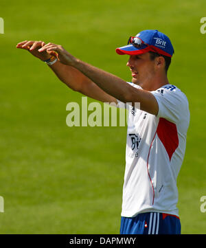 London, UK. 17. Juli 2013. Steven Finn bei der englischen Nationalmannschaft net und Trainingseinheit vor der 2. Testspiel auf Lords Cricket Ground am 17. Juli 2013 in London, England. Bildnachweis: Mitchell Gunn/ESPA/Alamy Live-Nachrichten Stockfoto