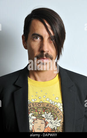 Red Hot Chili Peppers-Sänger Anthony Kiedis posiert in Berlin, Deutschland, 30. August 2011. Foto: Jan Knoff Stockfoto