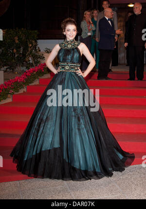 Schauspieler Sarah Bolger kommt bei der Premiere von "The Moth Diaries" bei den 68. Internationalen Filmfestspielen von Venedig Mostra Internazionale d ' Arte Cinematografica la Biennenale di Venezia im Palazzo del Cinema in Venedig, am 6. September 2011. Foto: Hubert Boesl Stockfoto