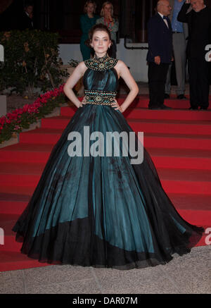 Schauspieler Sarah Bolger kommt bei der Premiere von "The Moth Diaries" bei den 68. Internationalen Filmfestspielen von Venedig Mostra Internazionale d ' Arte Cinematografica la Biennenale di Venezia im Palazzo del Cinema in Venedig, am 6. September 2011. Foto: Hubert Boesl Stockfoto