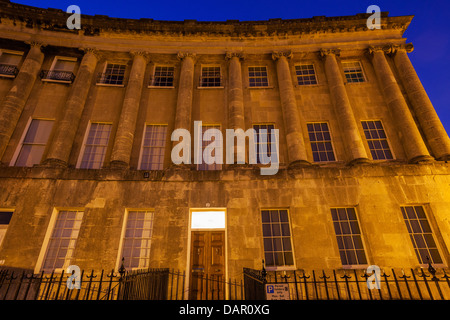 England, Somerset, Bad, dem Royal Crescent Stockfoto
