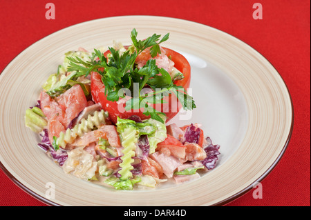 Thunfisch-Salat Stockfoto