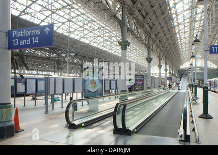 England, Manchester Piccadilly Bahnhof Stockfoto