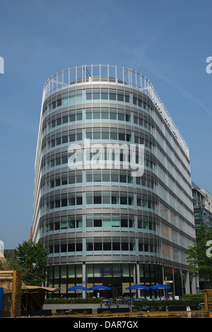 England, Manchester, modernes Bürogebäude im Bankenviertel Spinningfields Stockfoto