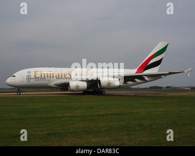 A6-EEB Emirates Airbus A380-861 - Cn 109, 13 jun-2013 4 Stockfoto