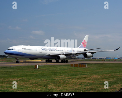 B-18806 China Airlines Airbus A340-313 X - Cn 433-3 Stockfoto