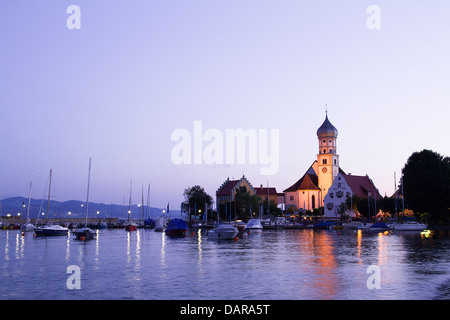 Wasserburg, Bodensee, Deutschland Stockfoto