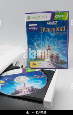 Disneyland Abenteuer Videospiel für die Xbox 360 veröffentlicht Stockfoto