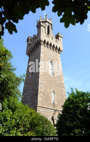 Guernsey, Victoria Tower, St. Peter Port, Guernsey, Channel Islands Stockfoto