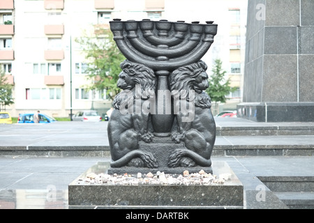 Denkmal für die Helden des Ghettos in Warschau, Polen Stockfoto