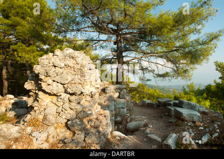 Asien, Ägypten, Provinz Mugla, Ausgrabung von Cadianda Nördlich von Fethiye Bei Yesil Üzümlü. Stockfoto