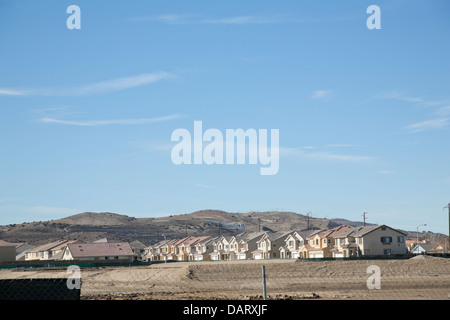 LOS ANGELES CA. - Landschaften von Palmdale in Palmdale, Kalifornien am 11. Januar 2008. Stockfoto