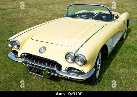 1960 Chevrolet Corvette. Amerikanische Oldtimer Stockfoto