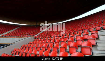 Stadion Eden, heutige Synot Tip Arena, der Heimat des Fußball-club SK Slavia Prag, abgebildet in Prag, Tschechische Republik, am 18. Juli 2013. (CTK Photobank/Katerina Sulova) Stockfoto