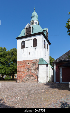 Mittelalterliche Kirche in Porvoo, Finnland Stockfoto