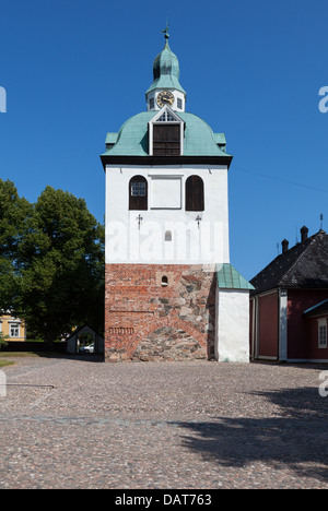 Mittelalterliche Kirche in Porvoo, Finnland Stockfoto