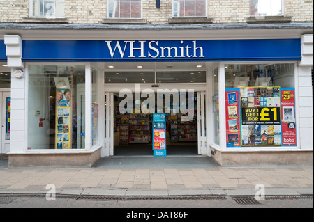 WH Smith-Shop Cambridge UK Stockfoto