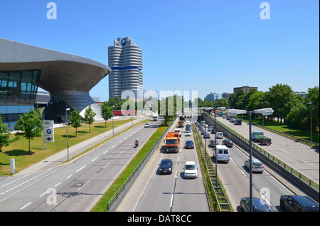 BMW Welt BMW Welt fantastischer futuristische Architektur! München, Bayern, Deutschland Stockfoto