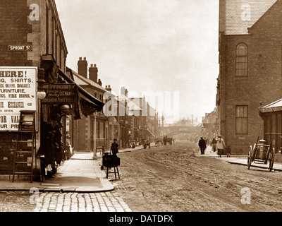 Blyth Regent Street 1900 Stockfoto