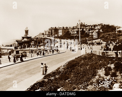 Bournemouth The Promenade viktorianischen Zeit Stockfoto