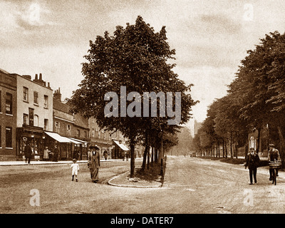 St. Albans St. Peter's Street 1900 Stockfoto