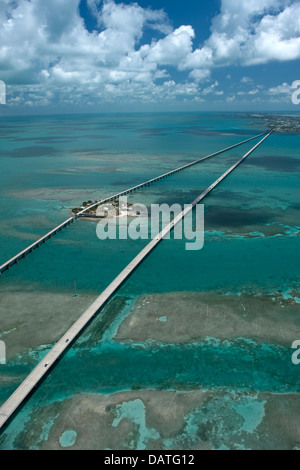TAUBE WICHTIGE SEVEN MILE BRIDGE MONROE COUNTY FLORIDA USA Stockfoto