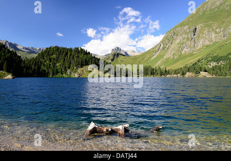 Es ist sehr lohnende von Maloja zum Cavloc-See gehen, wie es Sie mit einer wunderbaren Aussicht bietet! Stockfoto