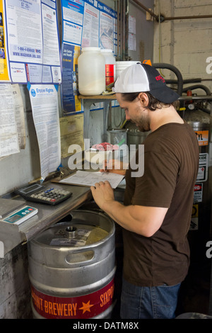 SixPoint Brauerei in Brooklyn New York Stockfoto