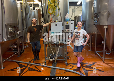 SixPoint Brauerei in Brooklyn New York Stockfoto