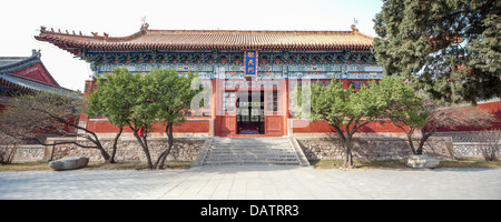 Dai-Tempel in China Taishan alte Gebäude war herrlich Stockfoto