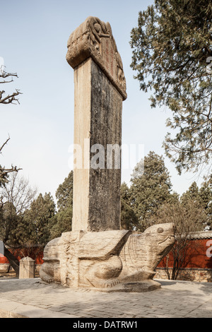 Dai-Tempel in China Taishan alte Gebäude war herrlich Stockfoto