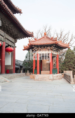 Dai-Tempel in China Taishan alte Gebäude war herrlich Stockfoto