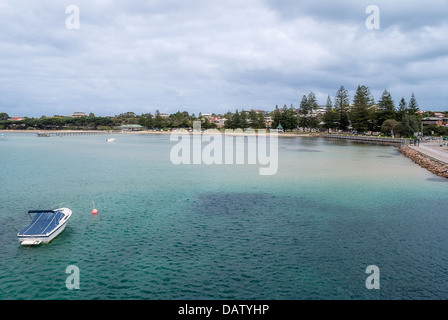 Direkt am Strand Urlaub-Township von Sorrent auf Mornington Peninsula. Stockfoto