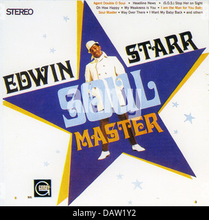 EDWIN STARR (1942-2003) uns Soul-Sänger auf seinem 1968 Album Soul Master Stockfoto